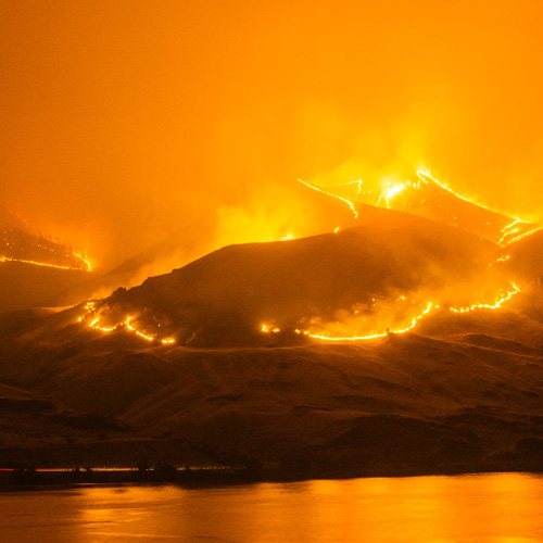 Pla Alfa: Mapa de Catalunya on s'indica diàriament el perill d'incendi per comarques